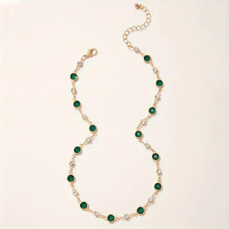Verde | Stunning Green Pendant Necklace