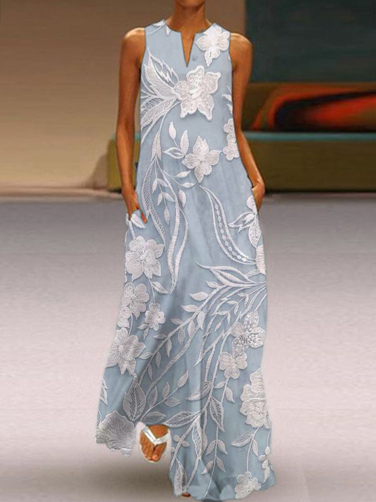 Nia | Luxe Printed Dress