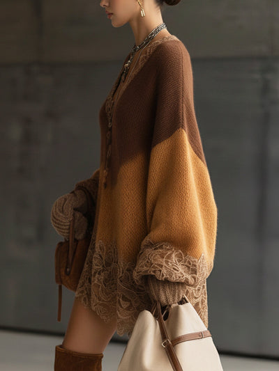 Aura | Chic Ombre Mini Dress