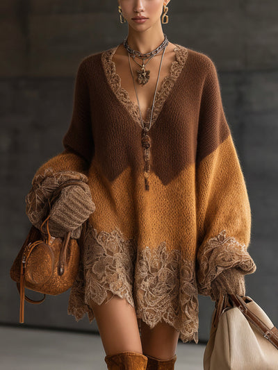 Aura | Chic Ombre Mini Dress