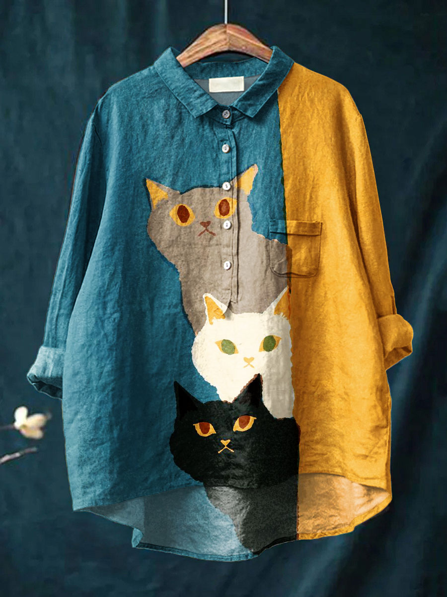 Whiskers | Trio of Cats Tee