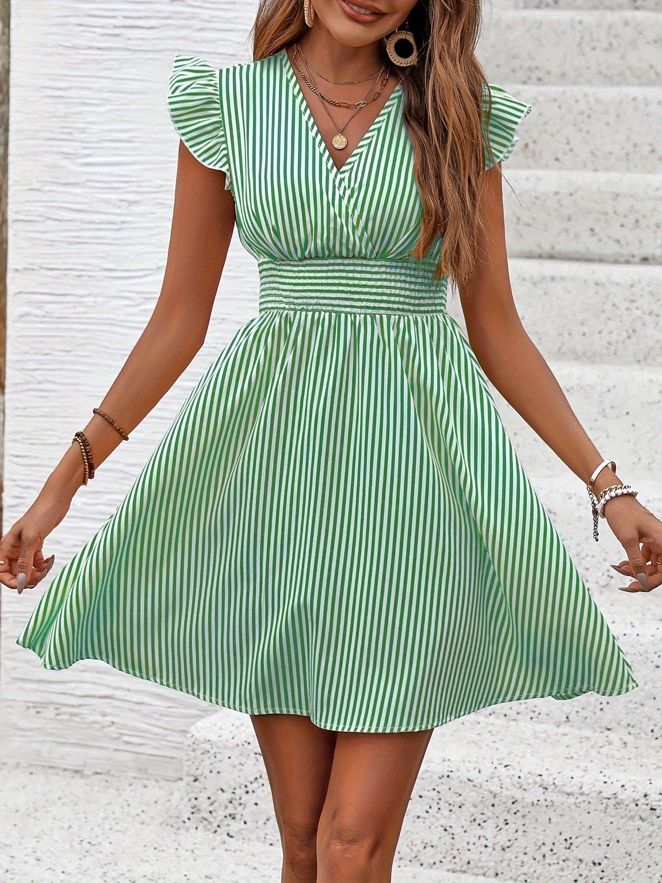 Nala | Breezy Striped Summer Dress