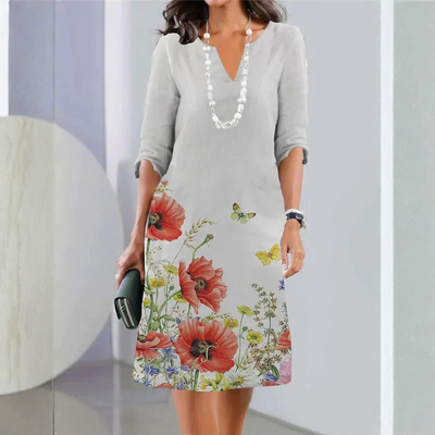 Elara | Romantic Floral Dress