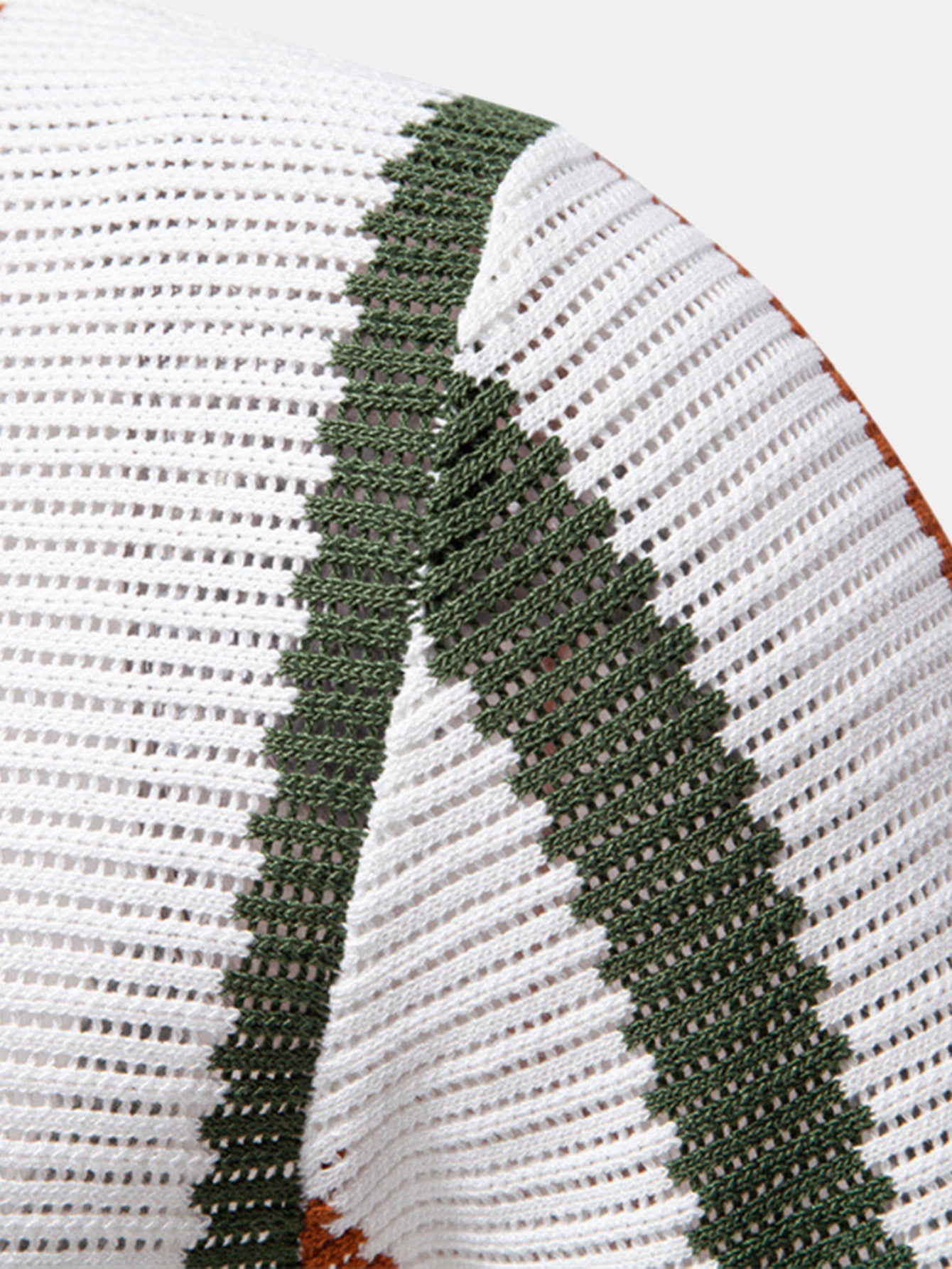 Cove | Striped V-Neck Polo & Trousers