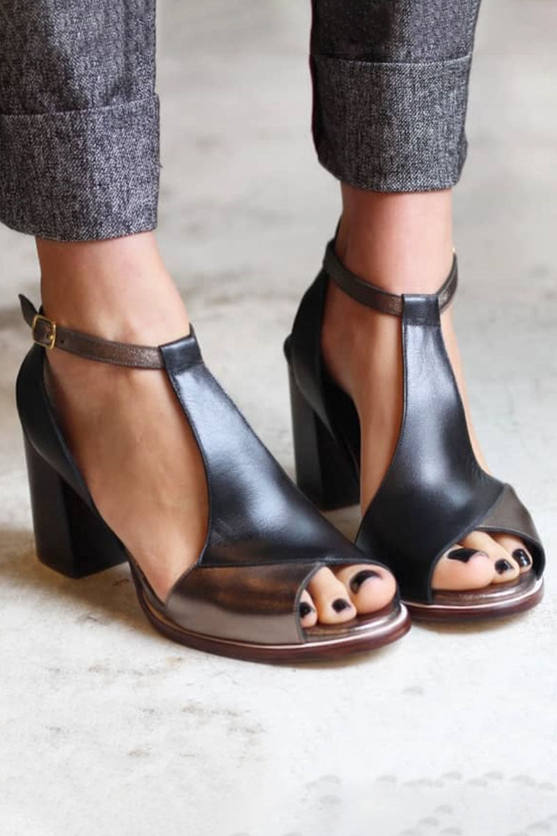 Zara | Chic Peep Toe Heels