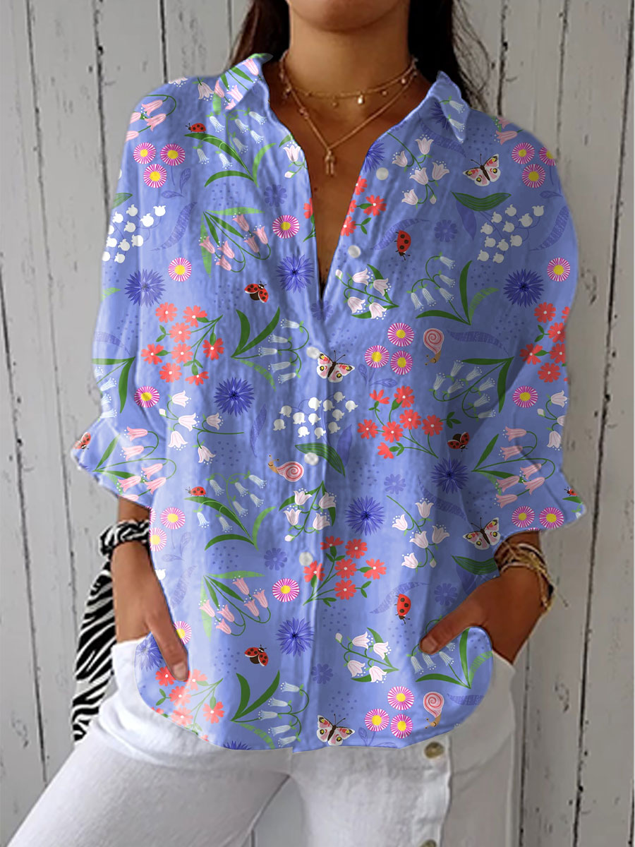 Flora | Breezy Floral Blouse