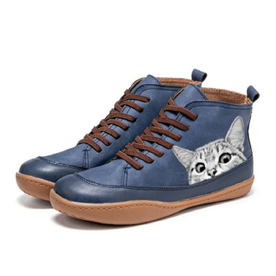 Cleo | Stylish Ankle Boots for Cat Lovers