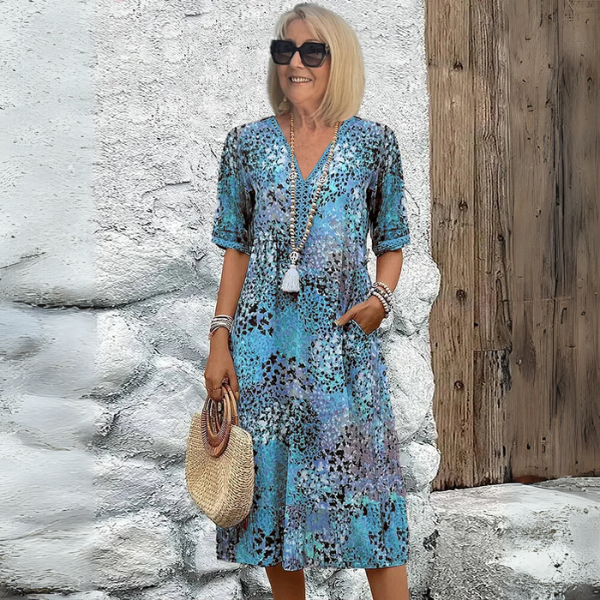 Ava | Effortless Flowing Midi Dress