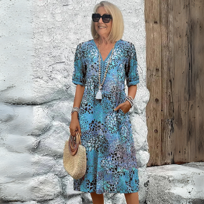 Ava | Effortless Flowing Midi Dress