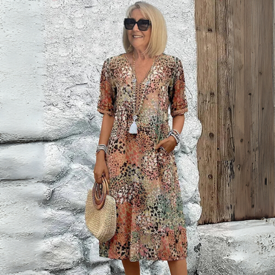 Ava | Effortless Flowing Midi Dress