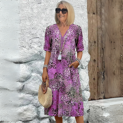 Ava | Effortless Flowing Midi Dress