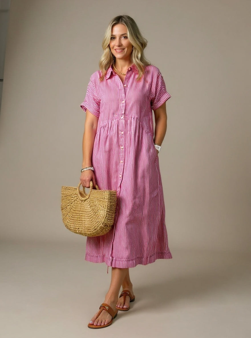 Mila | Chic Striped Dress