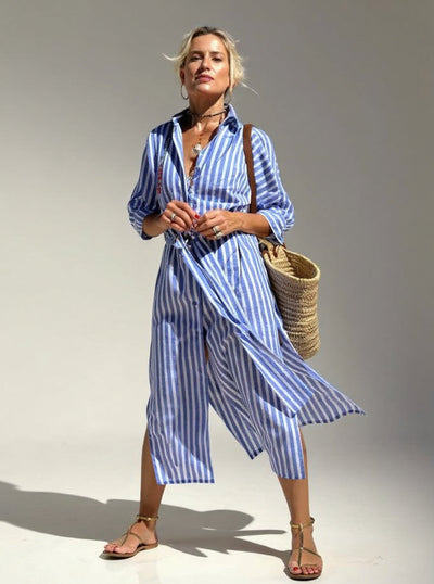 Mira | Casual Striped Dress