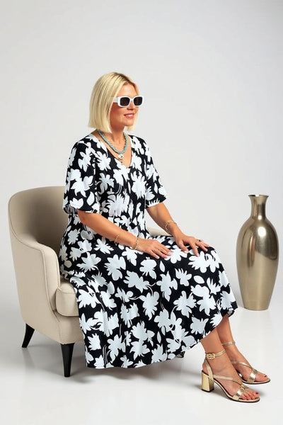 Patricia | Flattering Tummy Coverage Dress