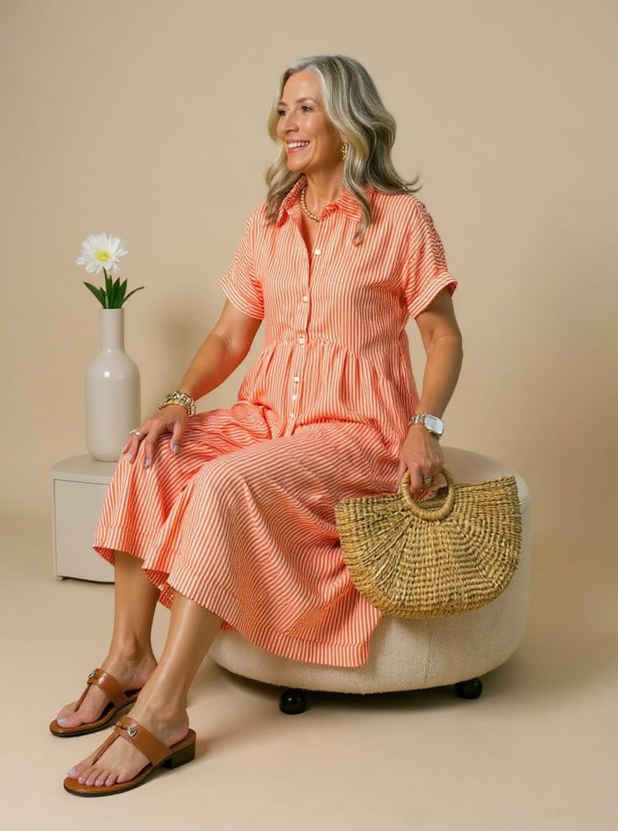 Mila | Chic Striped Dress