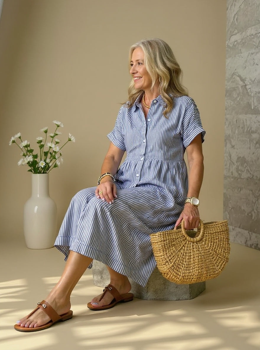 Mila | Chic Striped Dress