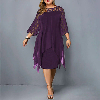 Bella | Chic Plus Size Midi Dress