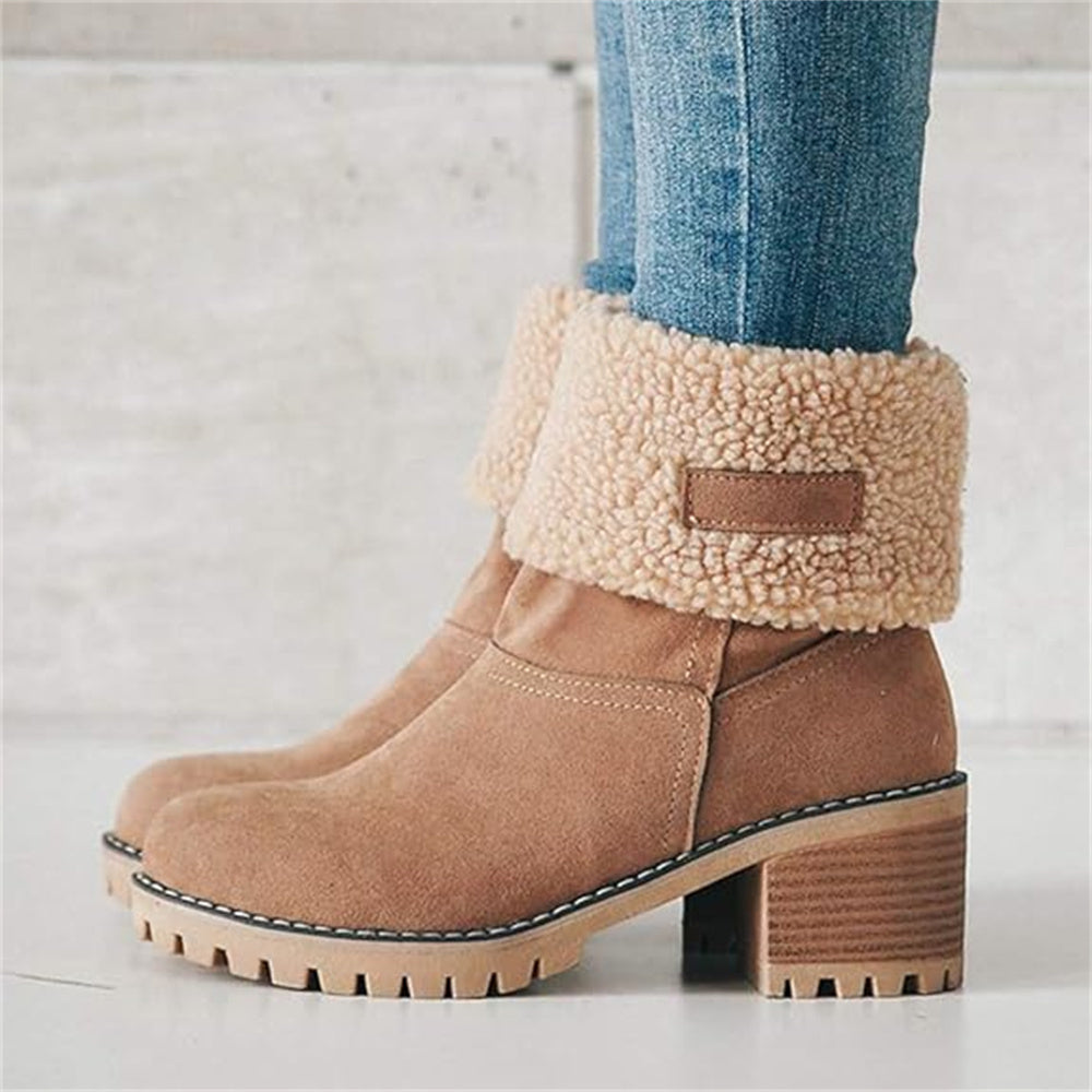 Nora | Cozy Waterproof Wool Boots