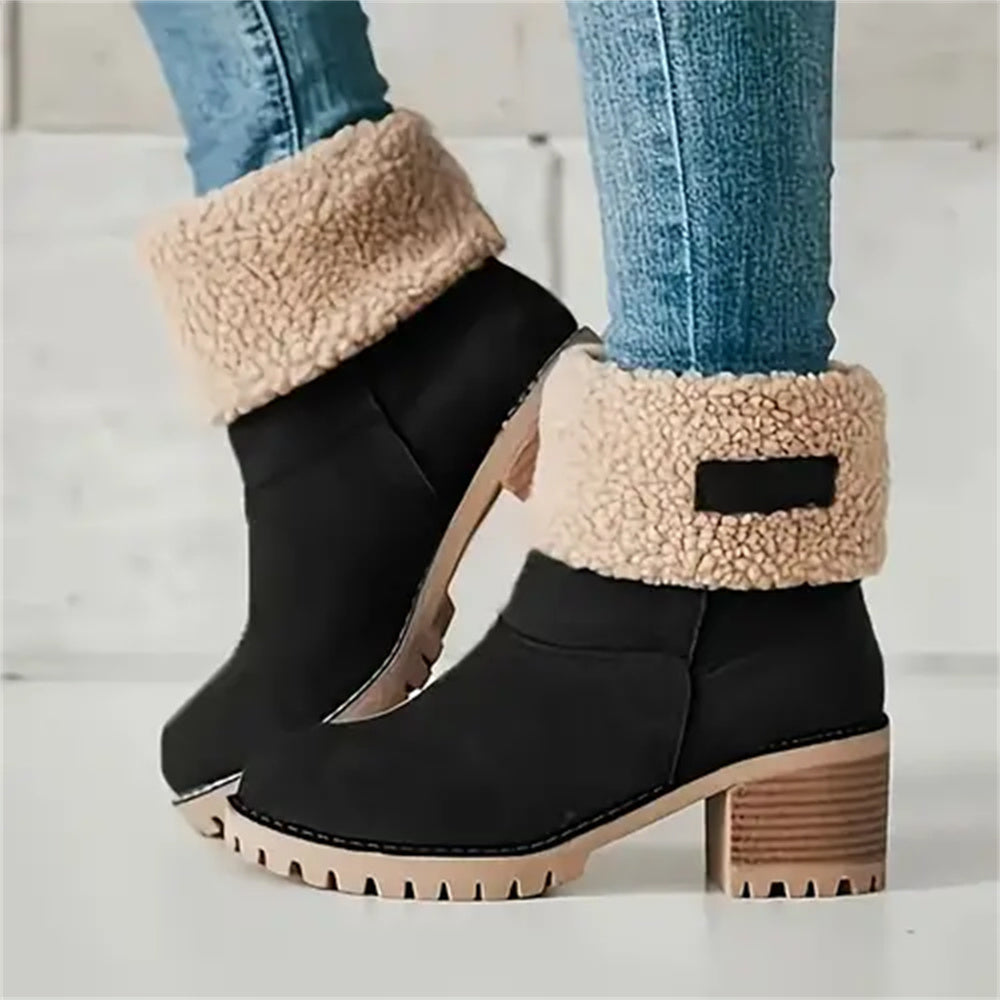 Nora | Cozy Waterproof Wool Boots