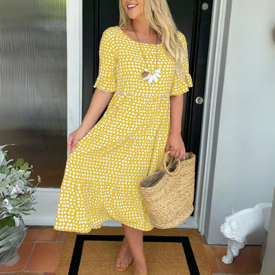 Breeze | Effortless Tiered Midi Dress