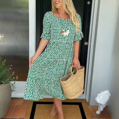 Breeze | Effortless Tiered Midi Dress