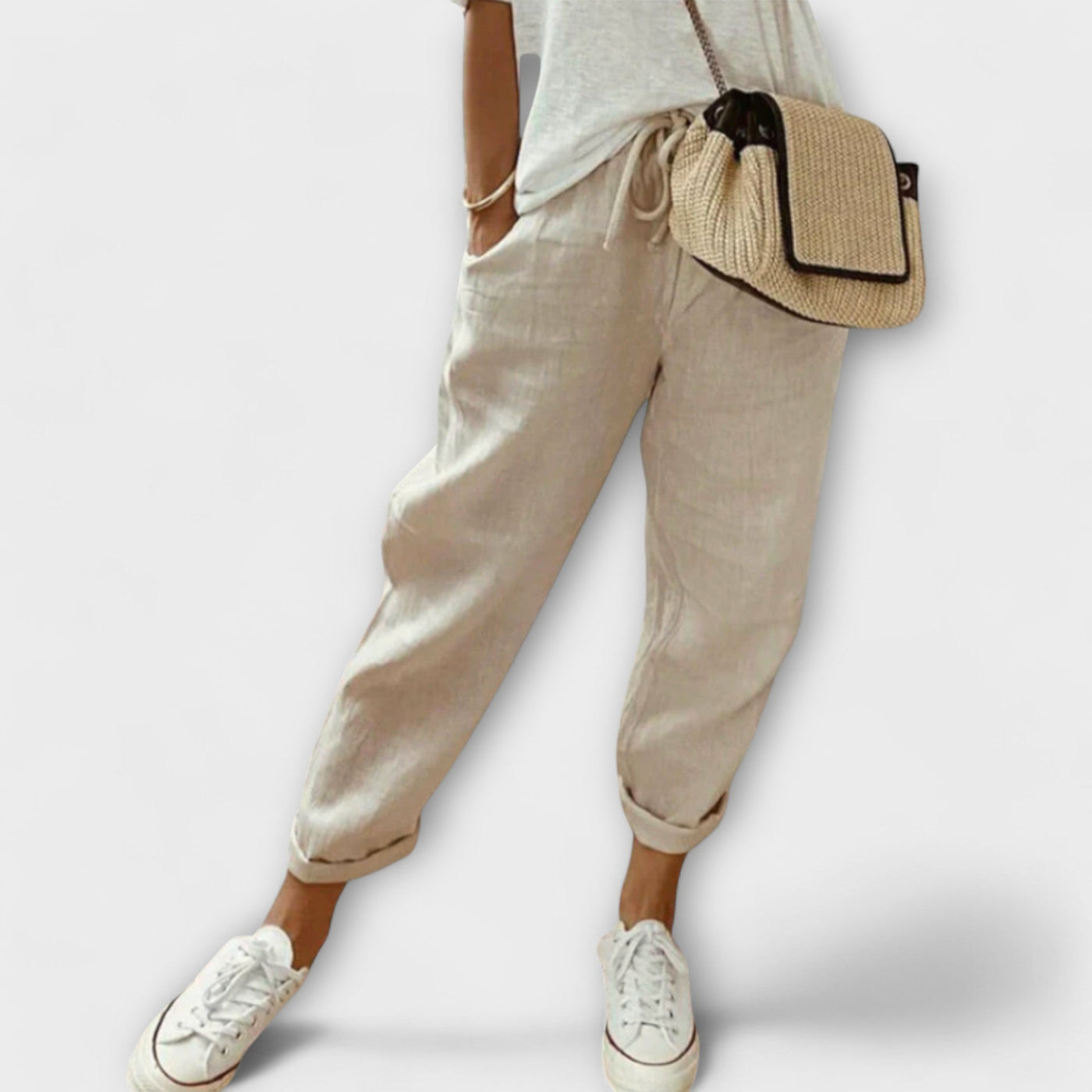 Mira | Relaxed Linen Trousers