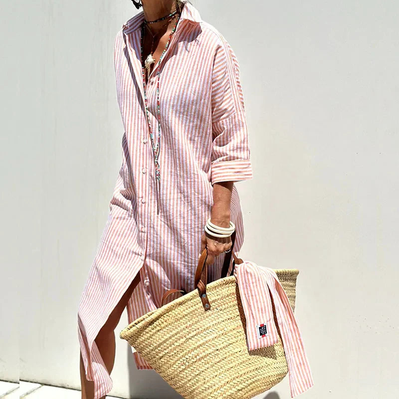 Bella | Chic Striped Shirt