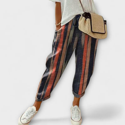 Breezy | Soft Cotton-Linen Trousers