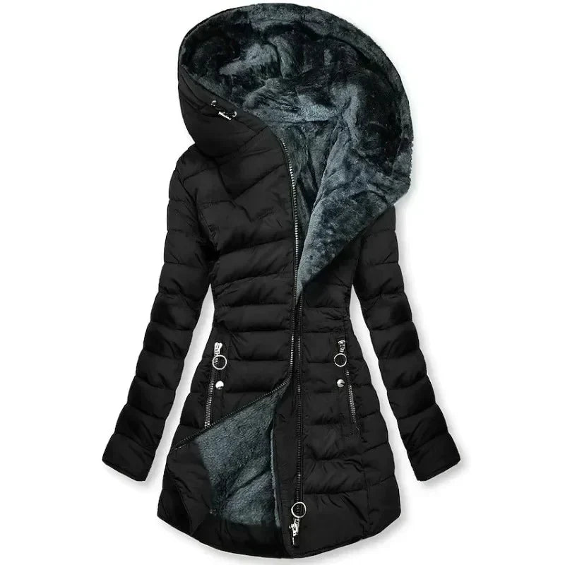 Cleo | Cozy Fur Lined Jacket