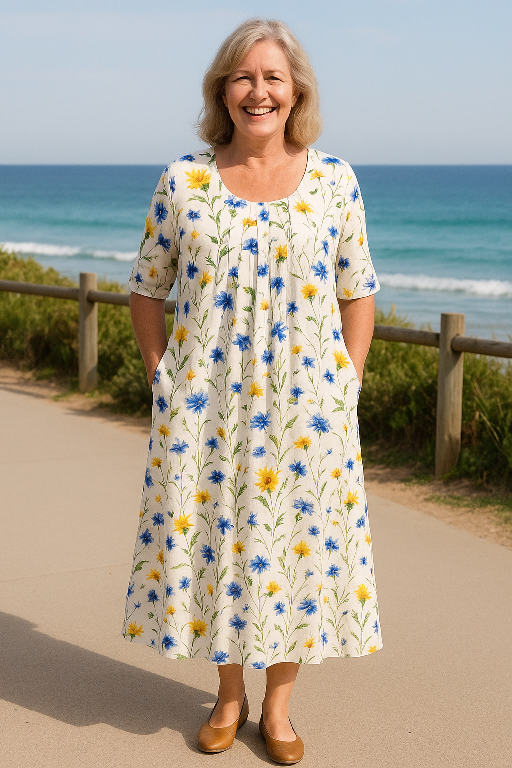 Breezy | Elegant Tummy-Friendly Dress