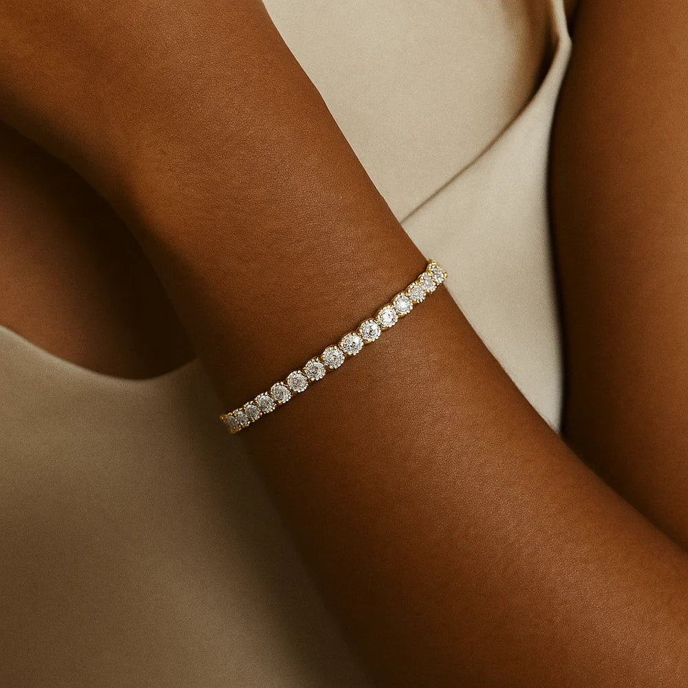 Aurora | Elegant Moissanite Bracelet