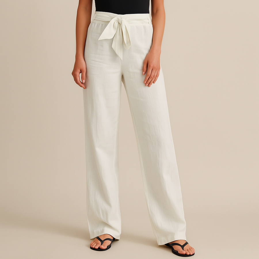 Gwyneth | Chic Tie Waist Pants