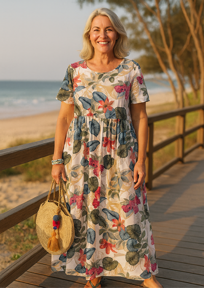Soleil | Effortless Floral Maxi Dress