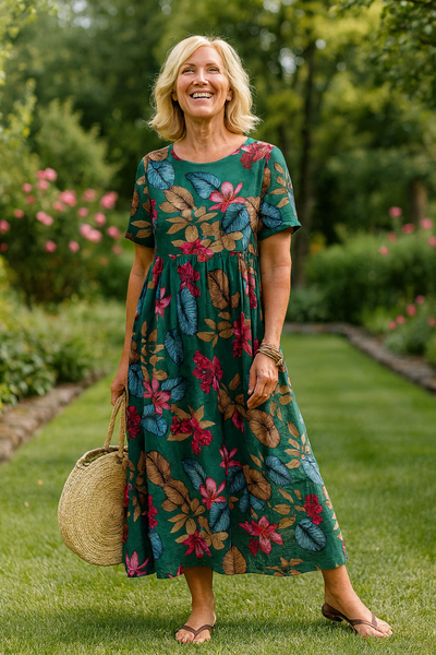 Soleil | Effortless Floral Maxi Dress