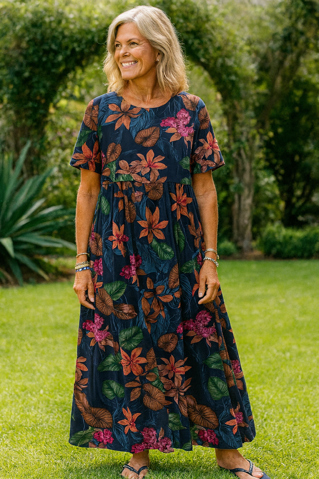 Soleil | Effortless Floral Maxi Dress