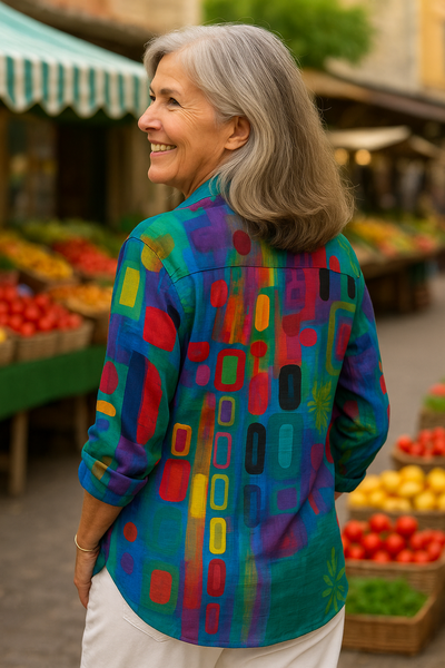 Edna | Effortless Artistic Blouse