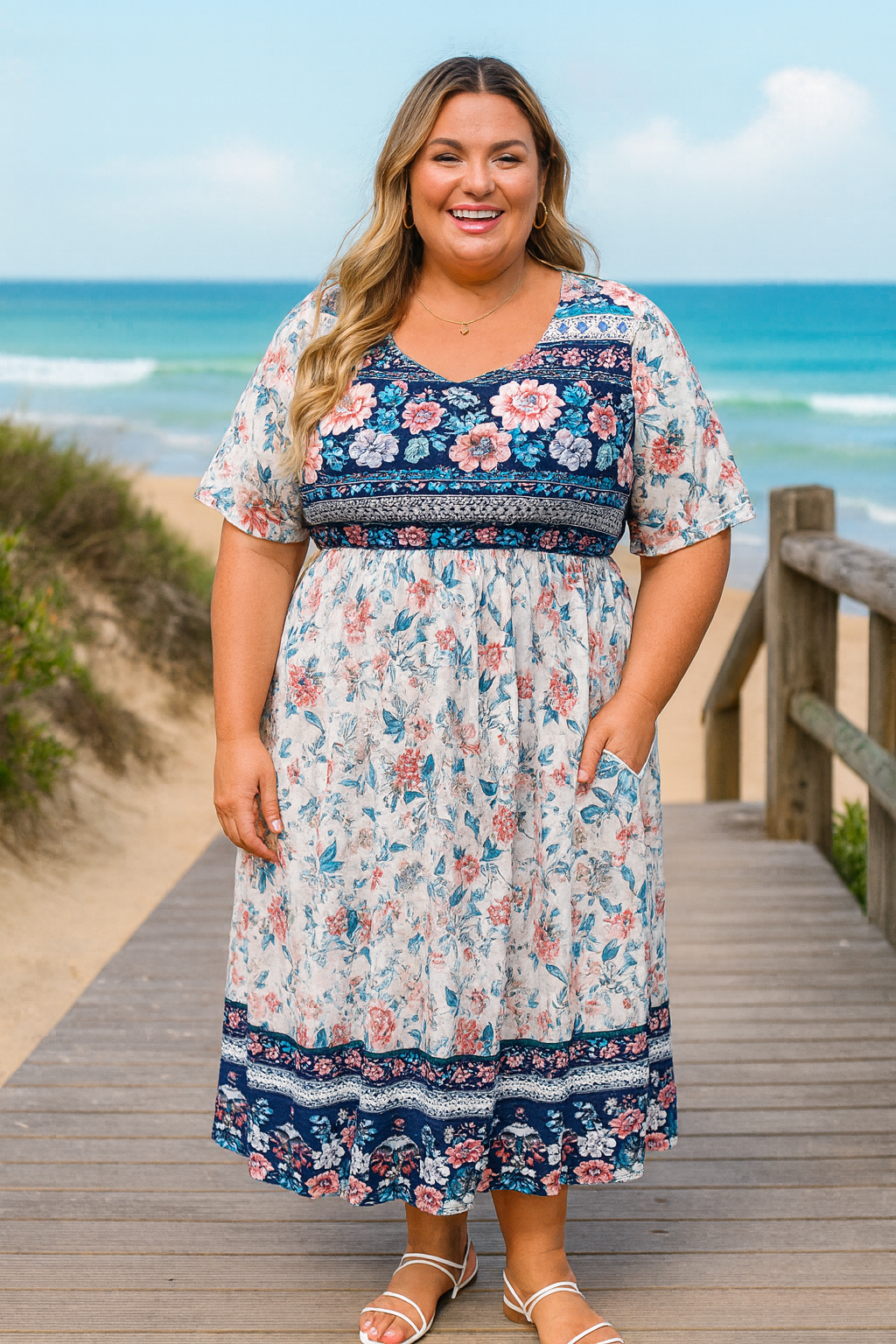 Nala | Effortless Midi Dress