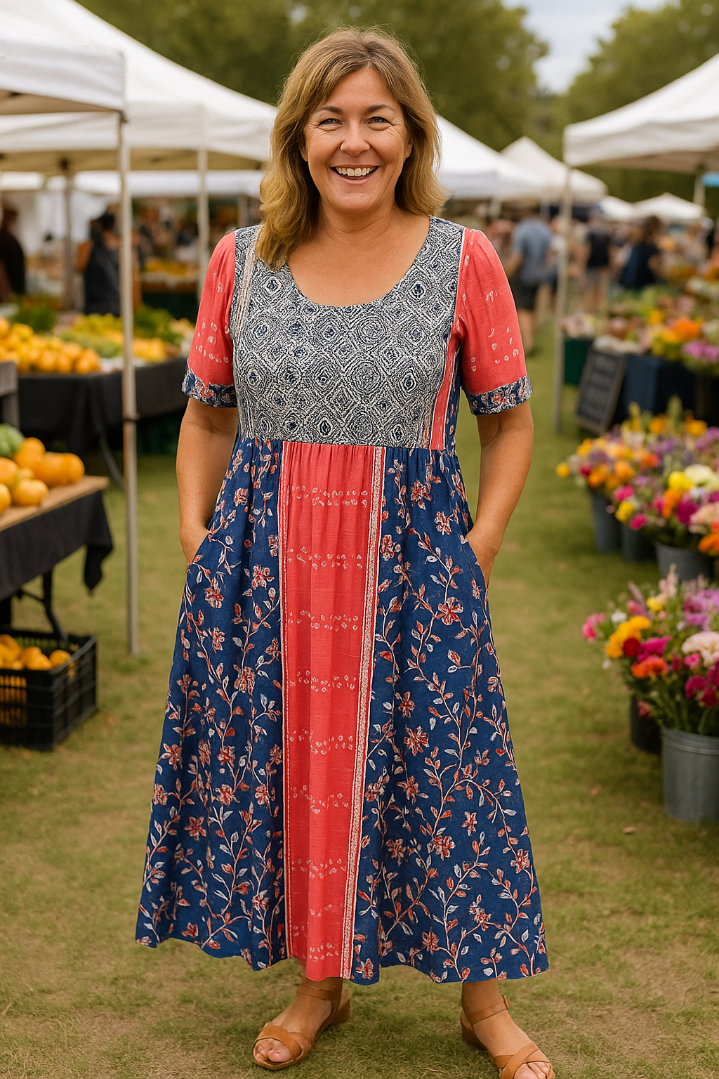 Nala | Effortless Midi Dress