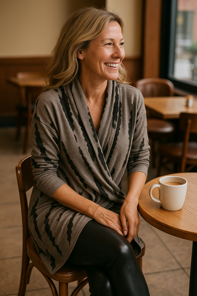 Zara | Tummy-Friendly Drape Dress