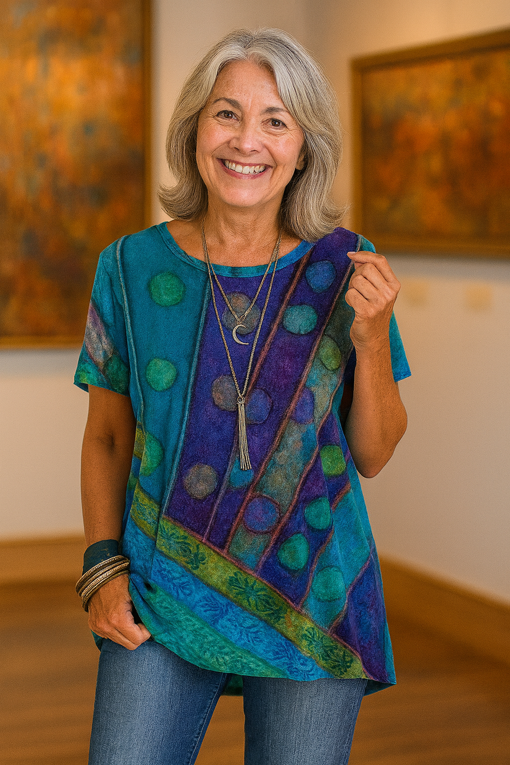 Calla | Graceful Flowy Top