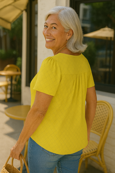 Nora | Effortless Pleated Top