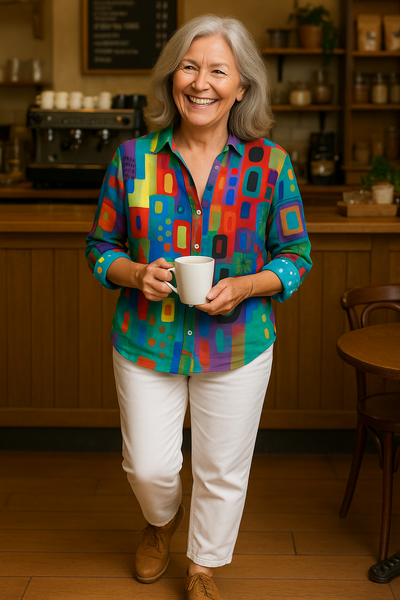 Edna | Effortless Artistic Blouse