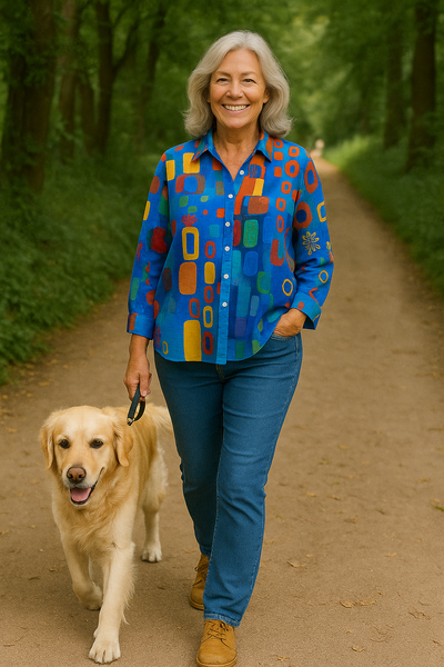 Edna | Effortless Artistic Blouse