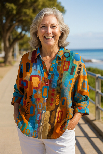 Edna | Effortless Artistic Blouse