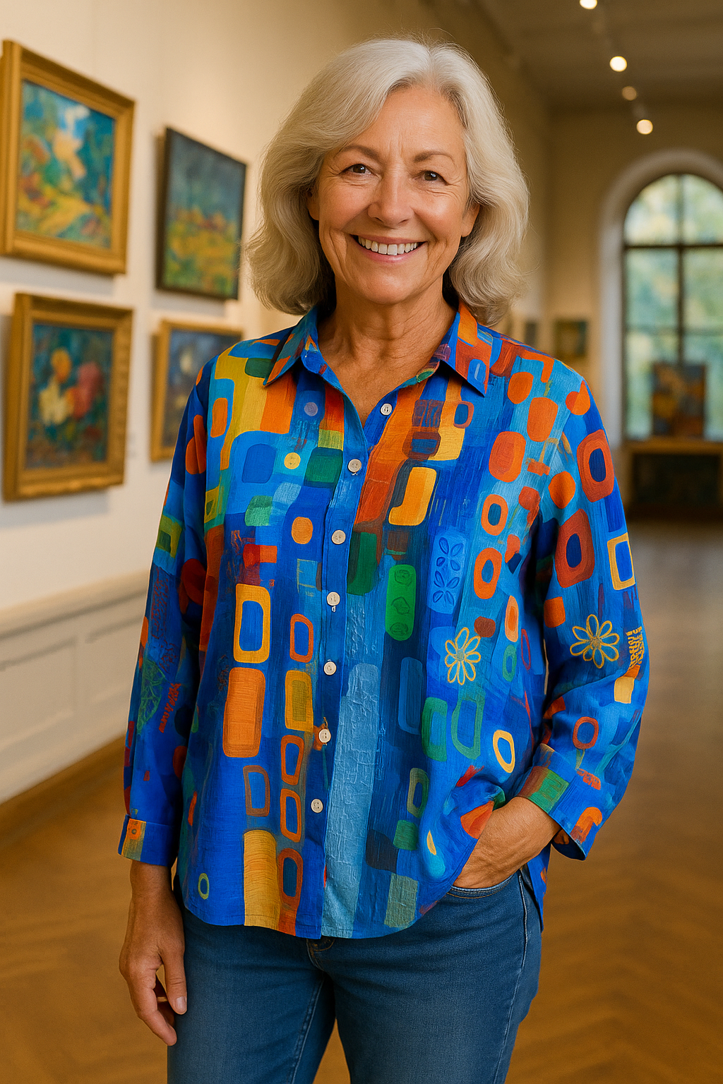 Edna | Effortless Artistic Blouse