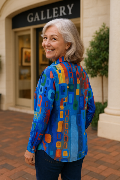 Edna | Effortless Artistic Blouse