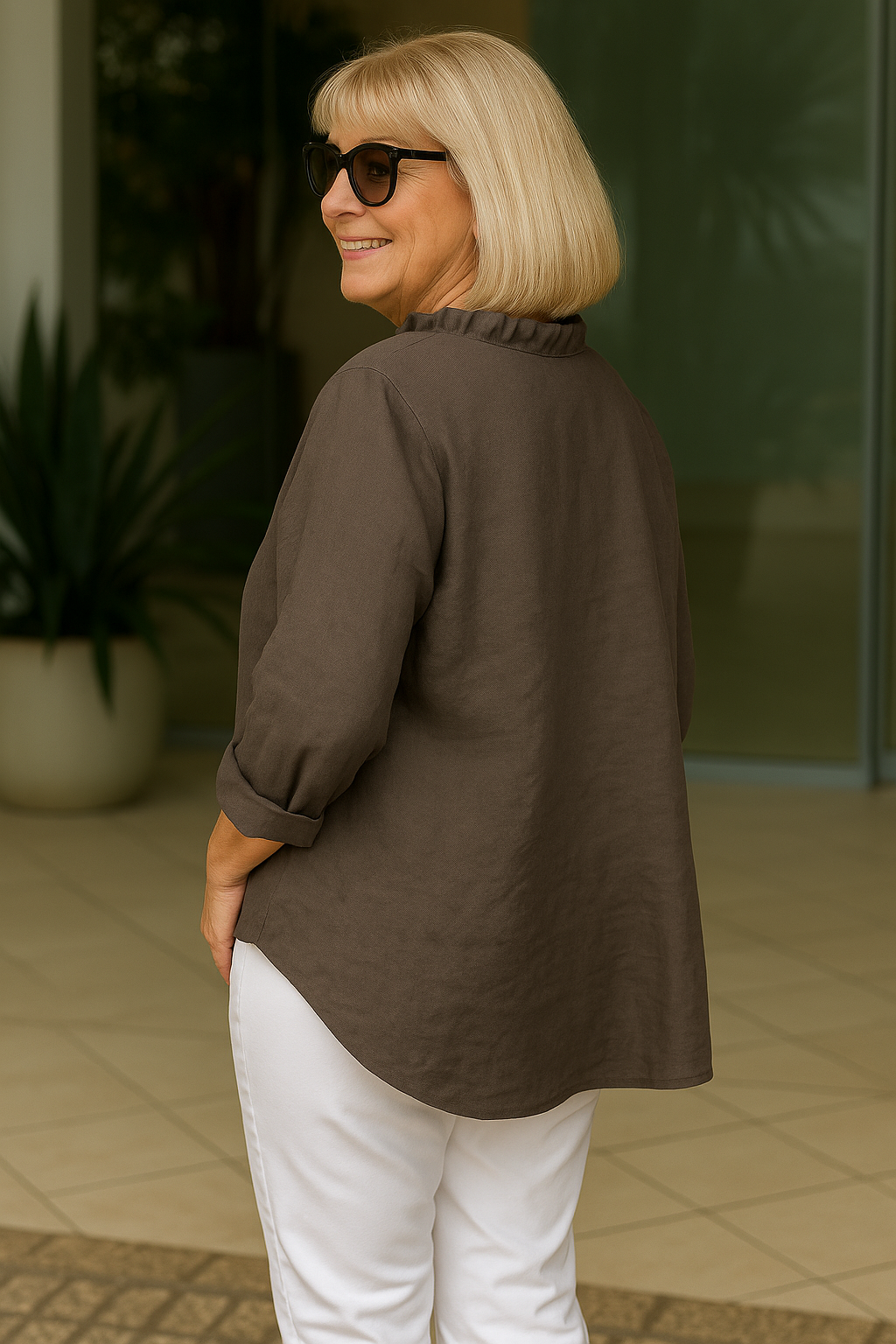 Mila | Soft Ruffle Blouse