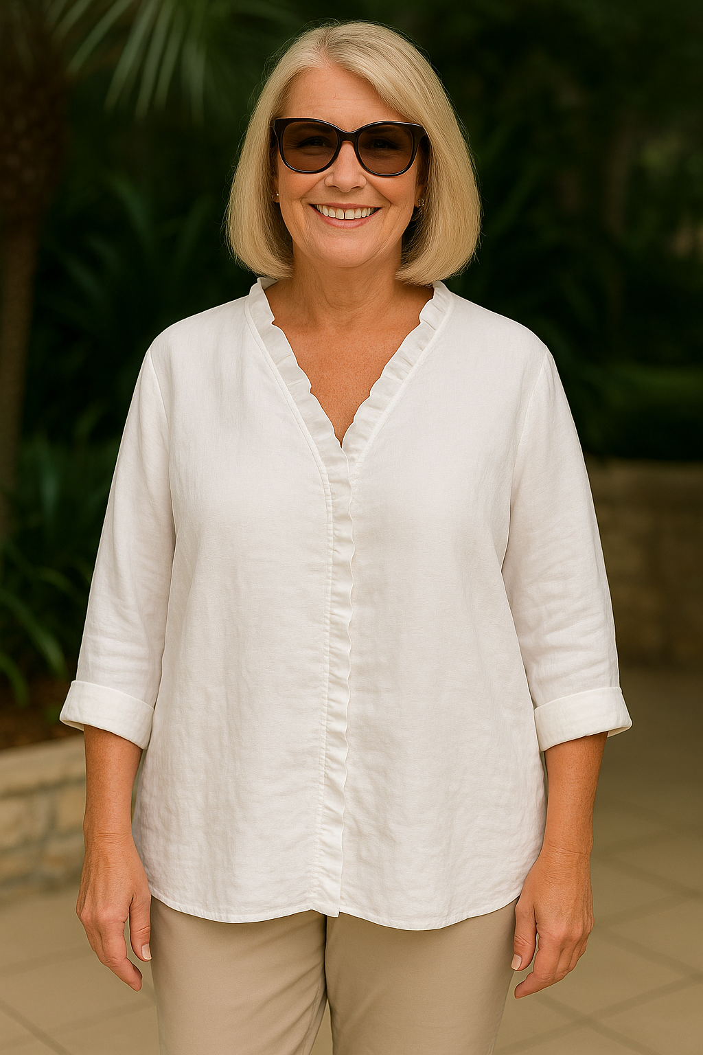 Mila | Soft Ruffle Blouse