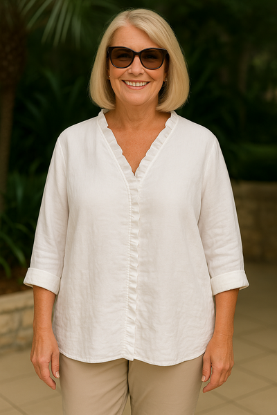 Mila | Soft Ruffle Blouse