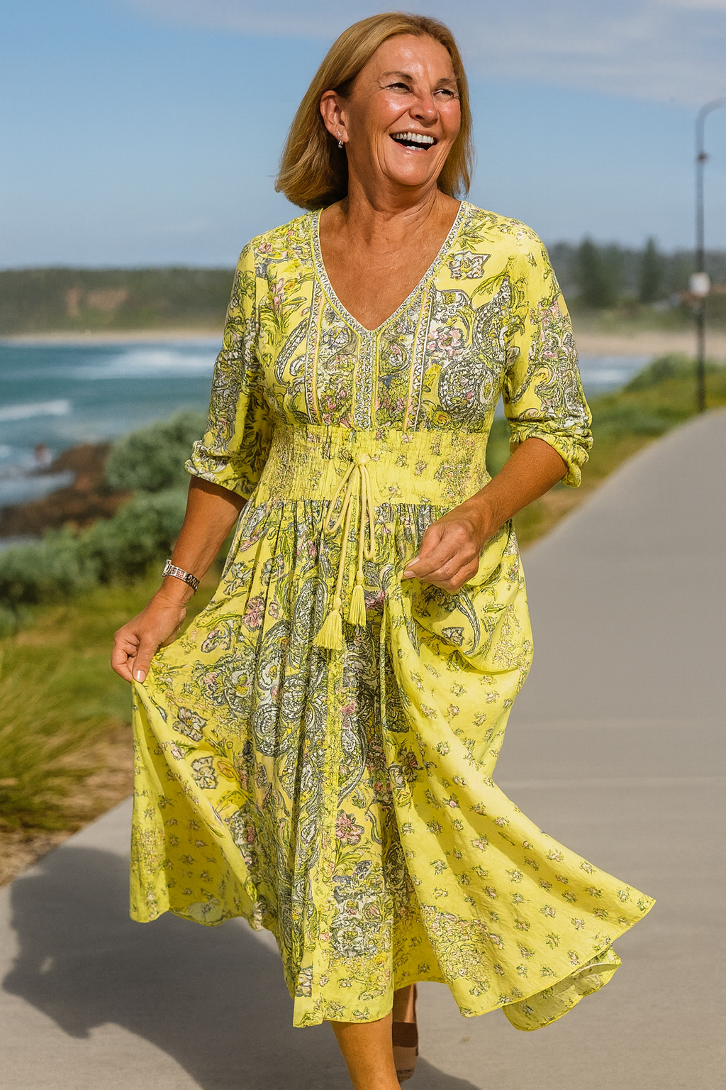 Cleo | Boho Chic Maxi Dress